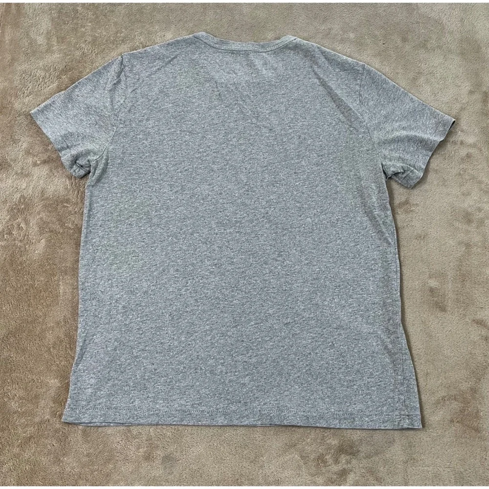 Polo Ralph Lauren Graphic T-Shirt Men's size Large Gray Custom Fit
